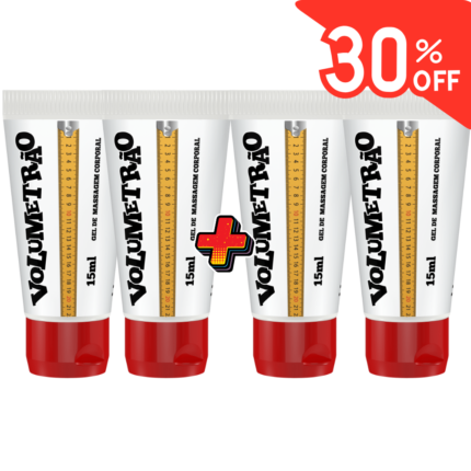 4 Gel Volumetrao Vasodilatador Promocional